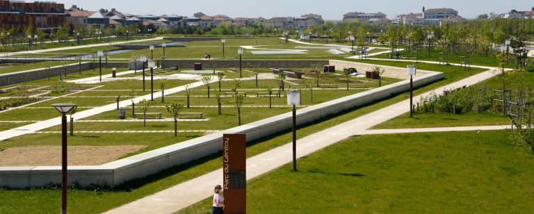 Le Parc du Génitoy dans l'écoquartier Le Sycomore