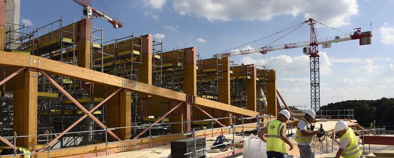 Villages Nature : chantier de l'Aqualagon, à Bailly-Romainvilliers