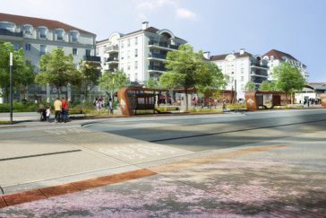 Bussy Saint-Georges - centre-ville : réaménagement du pôle gare
