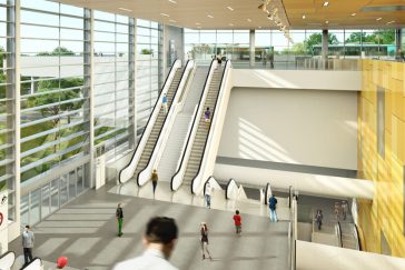 Crédit : © Société du Grand Paris / Agence architectes urbanistes Thomas Richez ZAC Marne-Europe : Gare du Grand Paris Express Bry-Villiers-Champigny