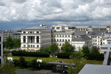 Immeubles de bureaux dans le quartier d'affaires du Val d'Europe