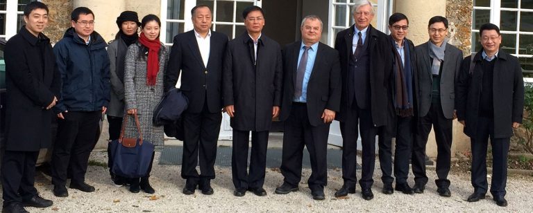 EPAMARNE reçoit une délégation chinoise de la ville de Shenzhen (siège social d'EPAMARNE/EPAFRANCE, à Noisiel)