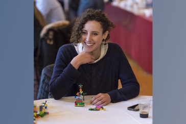 Portrait d'Alice BIROLO durant le séminaire LEGOS EPAMARNE, à Noisiel