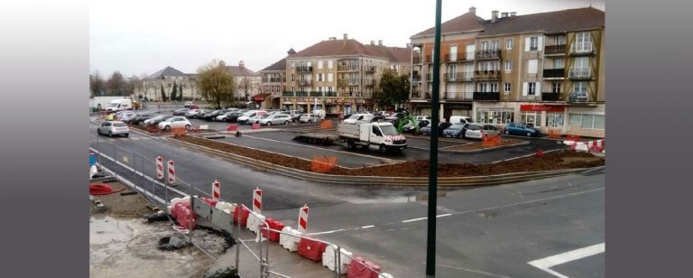 Travaux à Bailly-Romainvilliers, lancé en février 2018