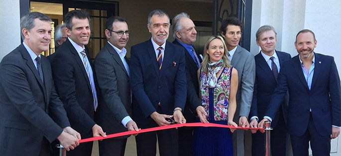 Inauguration du programme de logements Le Majestic en présence de Monsieur le sous-préfet dze Seine-et-Marne, EPAFRANCE, Val d'Europe Agglomération, EuroDisney et Artenova