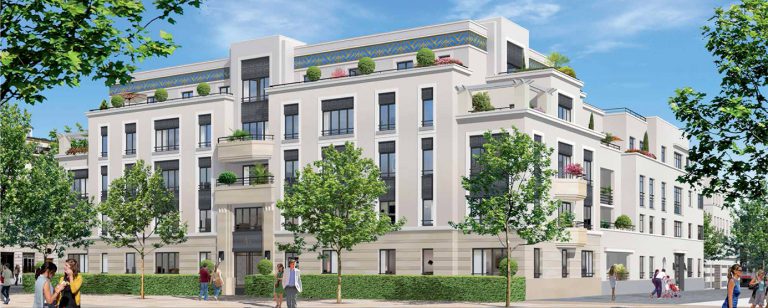 Inauguration du programme de logements Le Majestic à Chessy, à proximité de la gare RER et du centre urbain du Val d'Europe