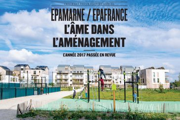 Couverture du rapport annuel EPAMARNE/EPAFRANCE 2017