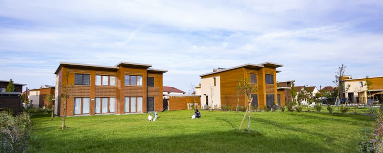 Logements en bois à Chanteloup-en-Brie