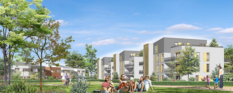 Nouveau programme pour Le Sycomore Le jardin des Cerisiers : un procédé constructif bois performant