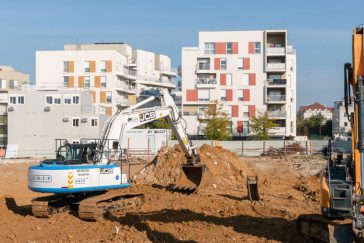 CHANTIER DU PROGRAMME DE LOGEMENTS BO'BUSSY - LOT N1 (ENTREE DE VILLE) EN OCTOBRE 2018