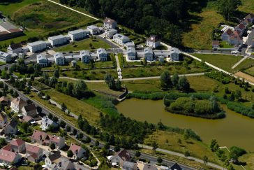 Le quartier des bois de Magny-le-Hongre.