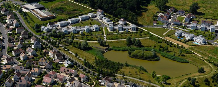 Le quartier des bois de Magny-le-Hongre.