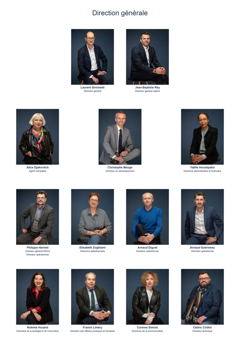 Trombinoscope du comité de direction EpaMarne - EpaFrance, 2023