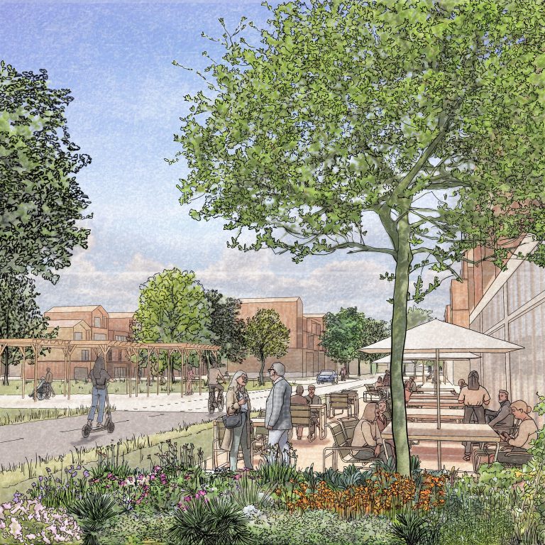 Vue d’ambiance du projet – image non contractuelle
